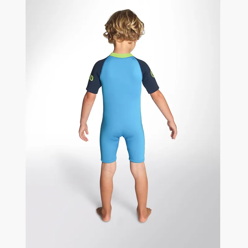 C-Skins C-Kid Baby Shorty Wetsuit Cyan/Navy-1